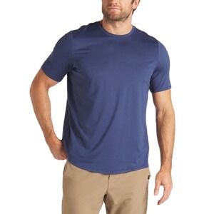 NEW UNRL Ultra Tee Mens Size XL Harbor Blue Short Sleeve Performance Regular Fit